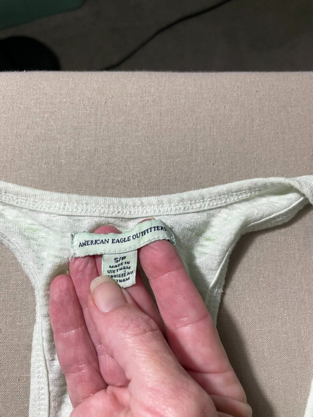 American Eagle Tank top - Green S - Picture 3 of 7